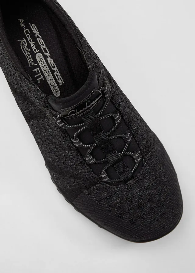 Chaussures pieds nus Skechers à semelle souple, Couleur: noir