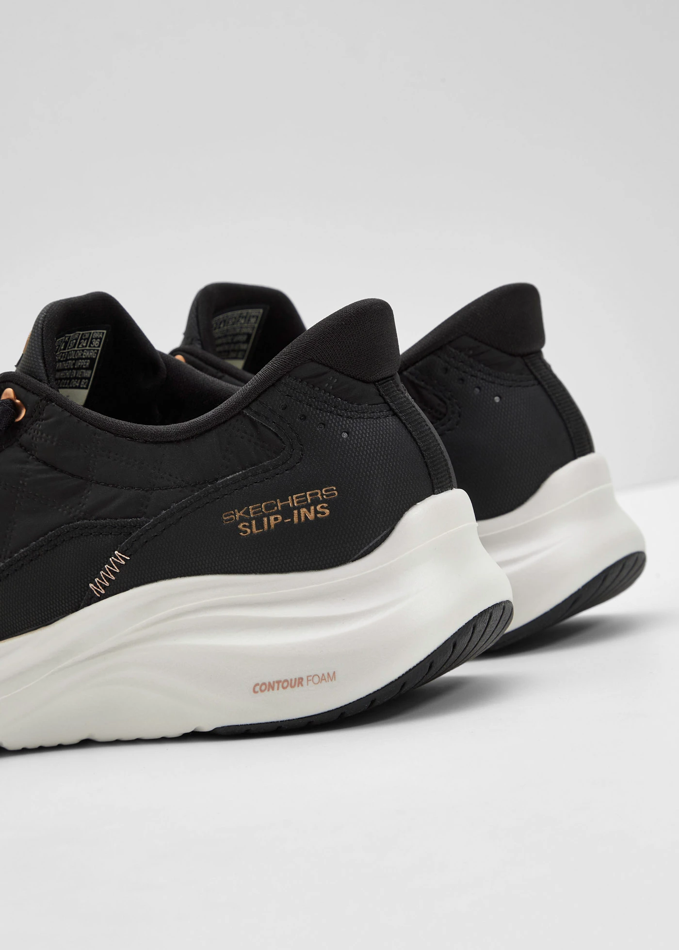 Pantofi sport Slip-In marca Skechers cu Memory Foam • negru • magazin bonprix