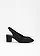 Escarpins slingback Jana largeur H, Couleur: noir