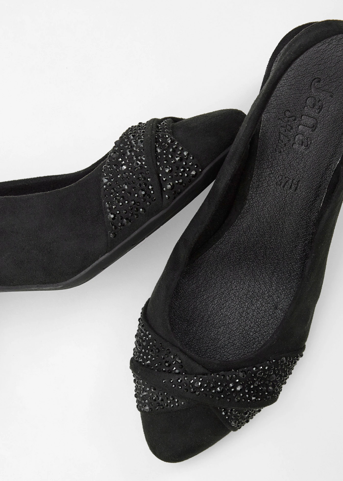 Jana slingback pumps  in comfortabele breedte • zwart • bonprix online shop