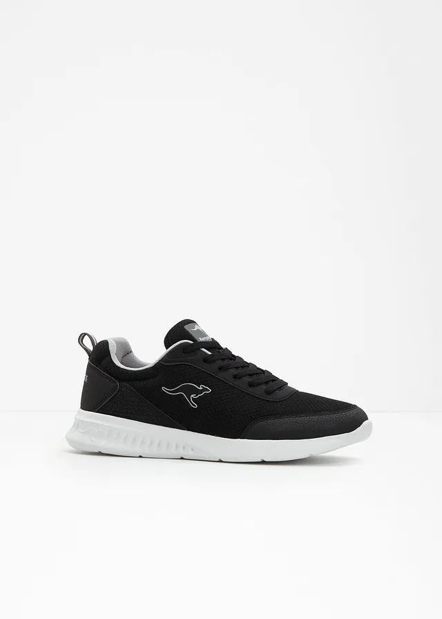 Nízké tenisky Kangaroos s lehkou podrážkou • černá • bonprix obchod