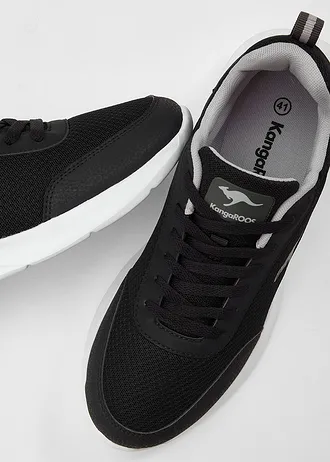 Nízké tenisky Kangaroos s lehkou podrážkou • černá • bonprix obchod