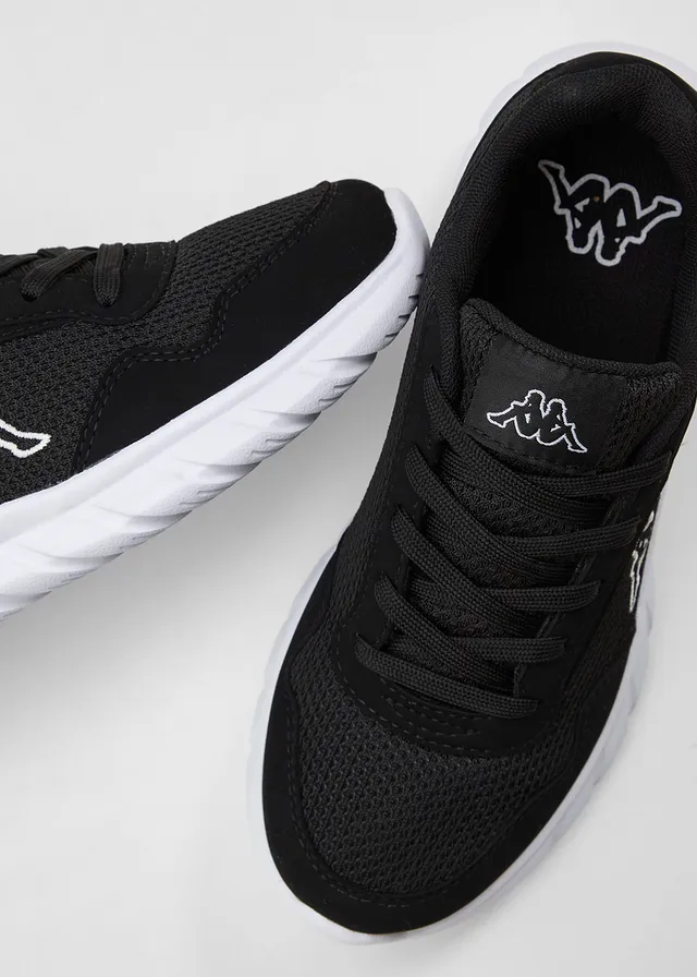 Kappa sneakers met een lichte zool • zwart • product-page.page-title-suffix