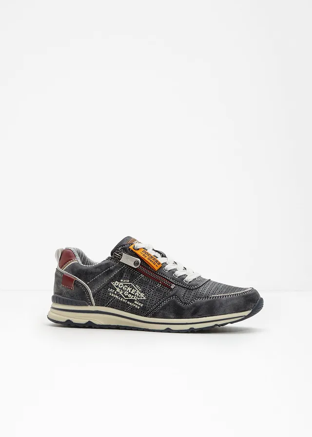 Dockers by Gerli Sneakers met ritssluiting, Kleur: donkerblauw