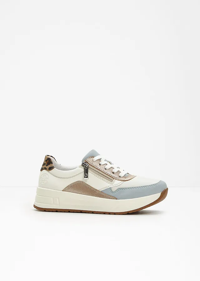 Comfortabele plateau sneakers  van Rieker in comfortabele breedte
