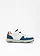 Tom Tailor sneakers met klittenbandsluiting, Kleur: wit-blauw-oranje