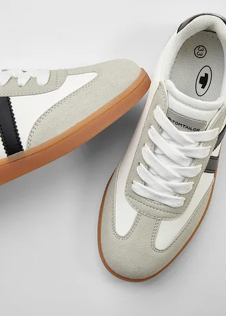 Tom Tailor-sneakers in retro look • wit+zwart • bonprix online shop
