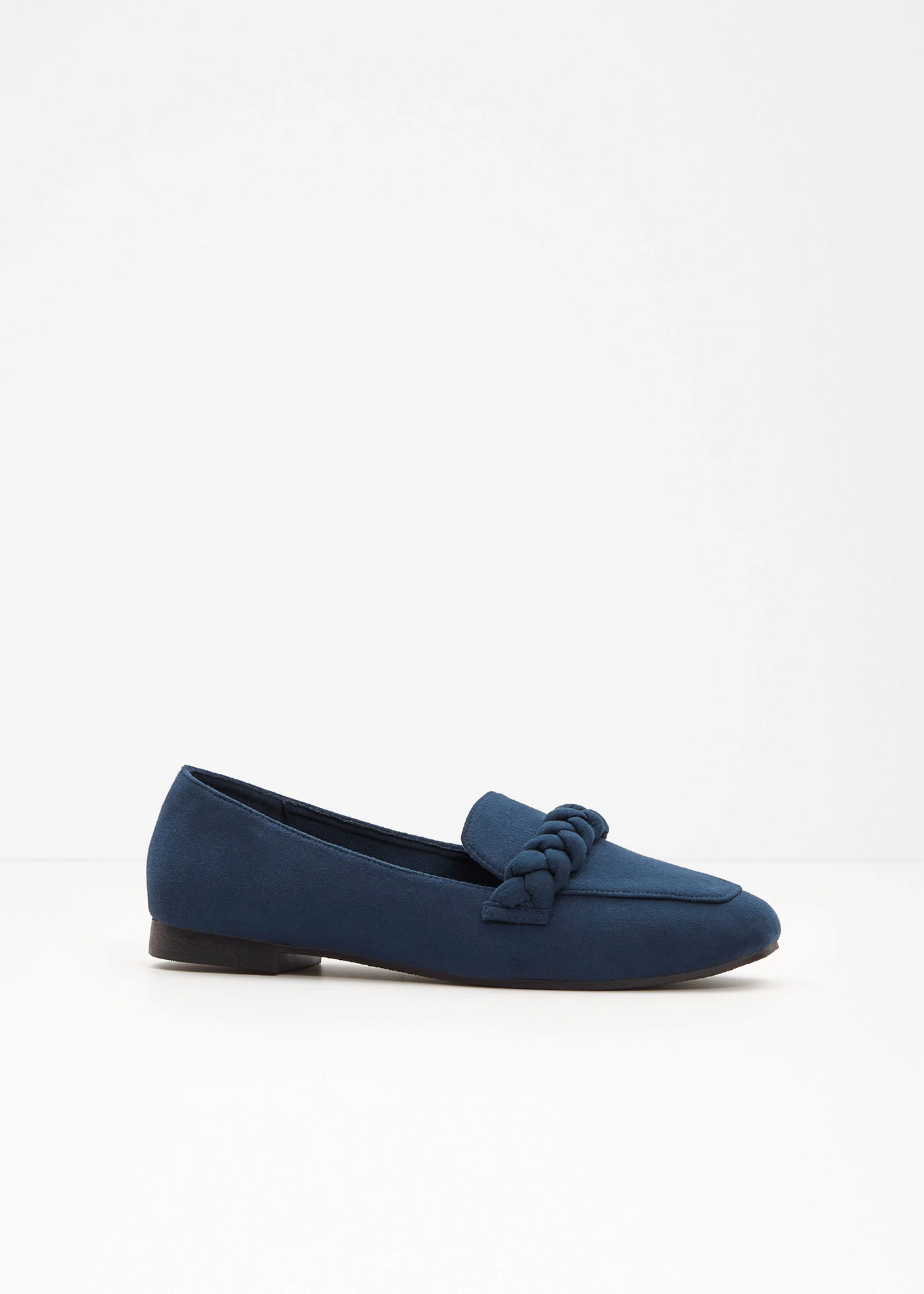 Pantofi loafer cu împletitură decorativă • bleumarin • magazin bonprix