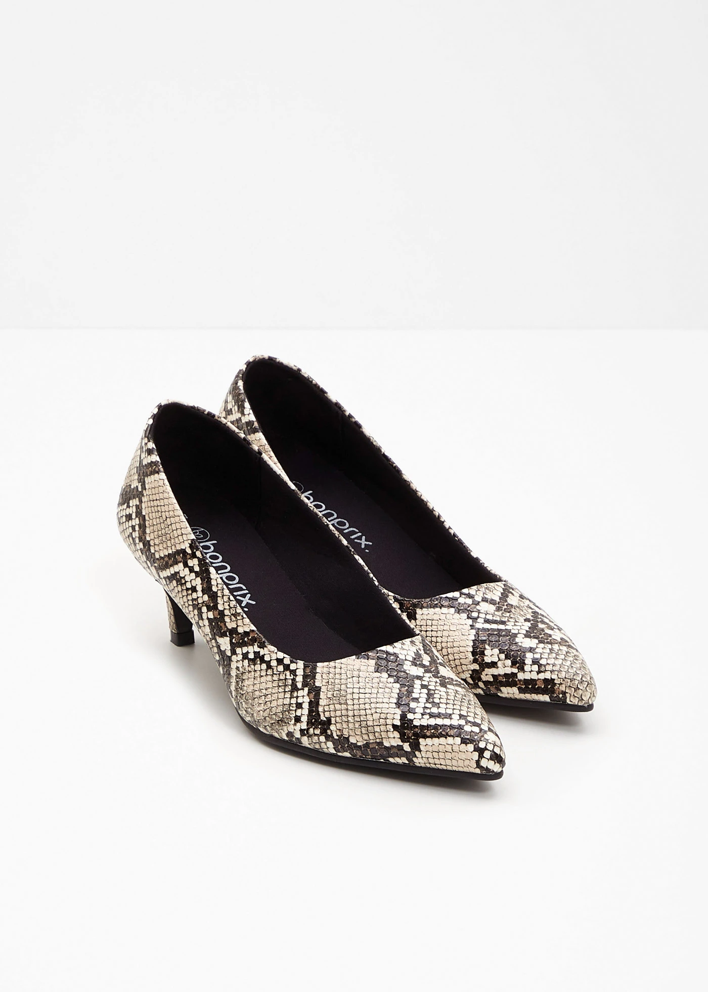 Pumps met animal print • bruin • bonprix online shop