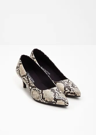Pumps met animal print • bruin • bonprix online shop