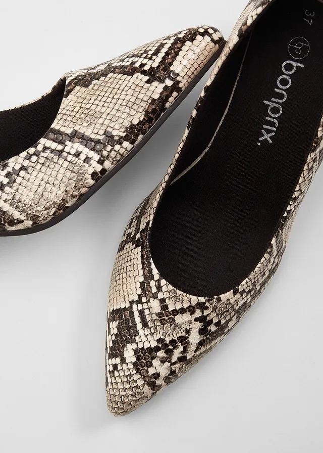 Pumps met animal print • bruin • product-page.page-title-suffix