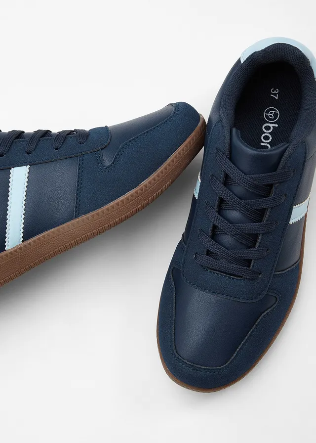 Sneakers au look rétro • bleu foncé/bleu clair • product-page.page-title-suffix