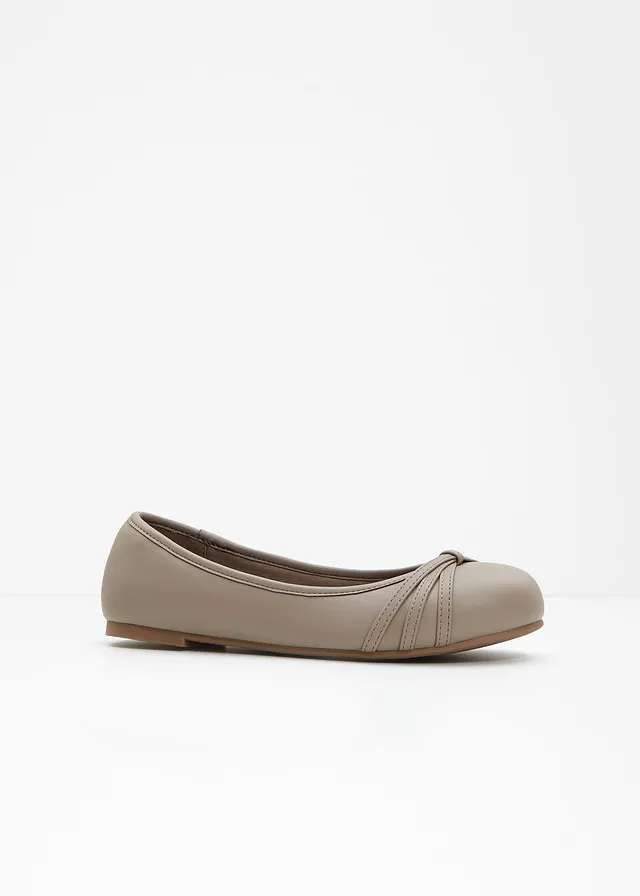 Soepele ballerina's met comfortabele wijdte