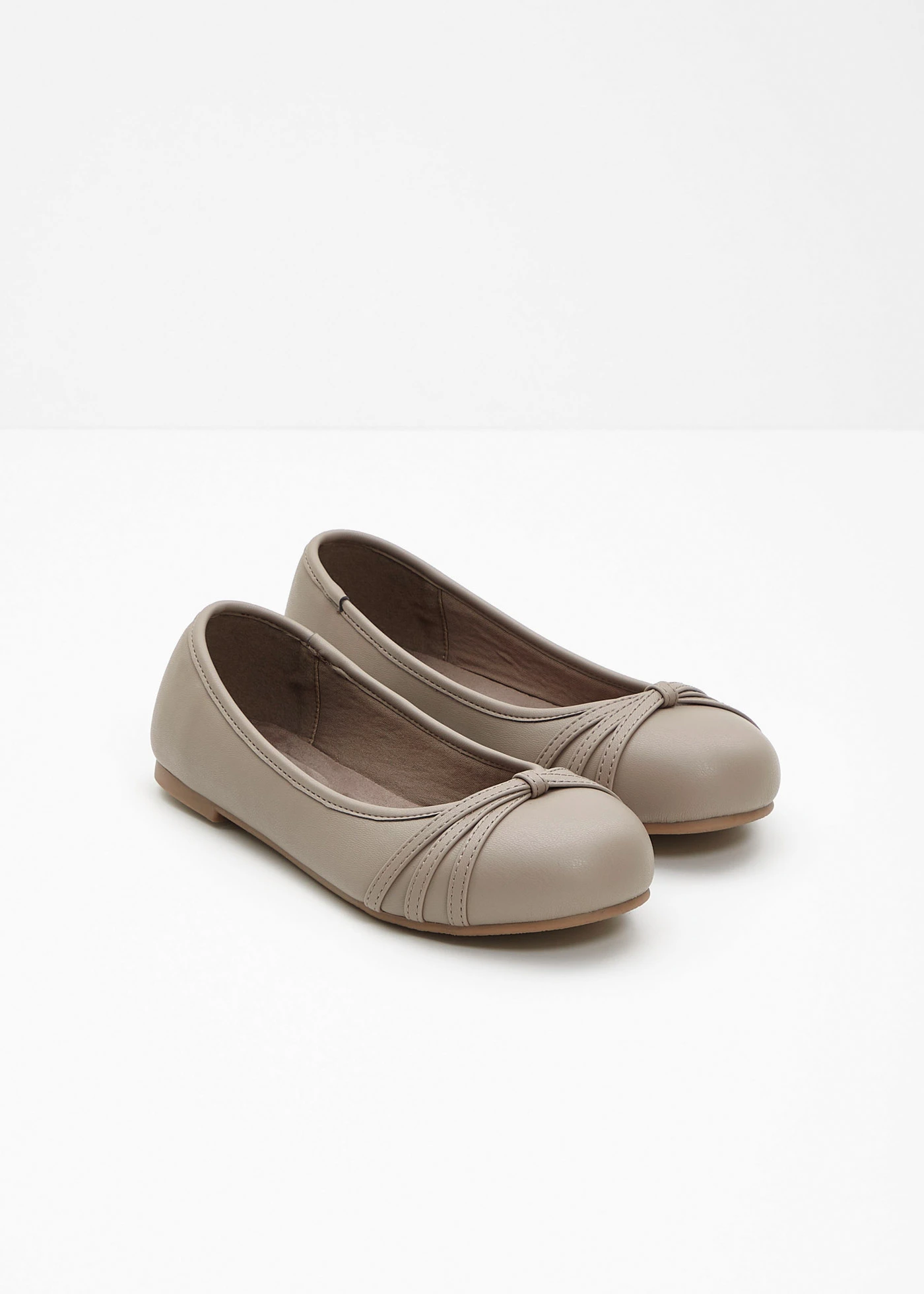 Ballerines largeur confort • taupe • Boutique bonprix