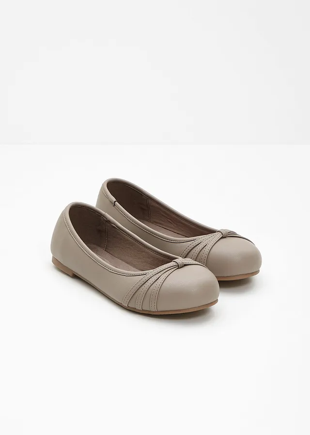 Ballerines largeur confort • taupe • product-page.page-title-suffix