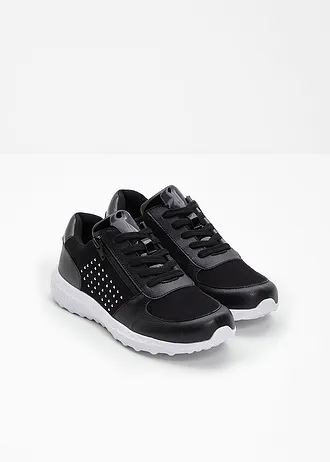 Tenisky se třpytivými kamínky • černá • bonprix obchod