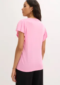 Shirt van zacht viscose, Kleur: roze