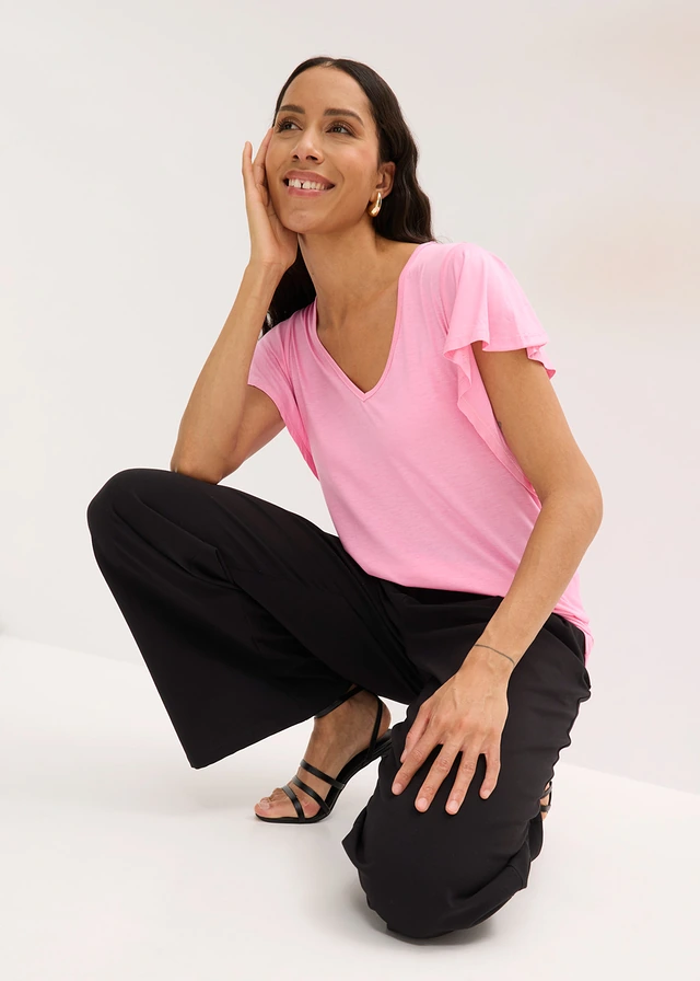 T-shirt en viscose douce • rose • product-page.page-title-suffix
