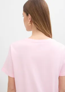 Póló tiszta pamutból • kristály rózsaszín/pinklady mintás • bonprix áruház