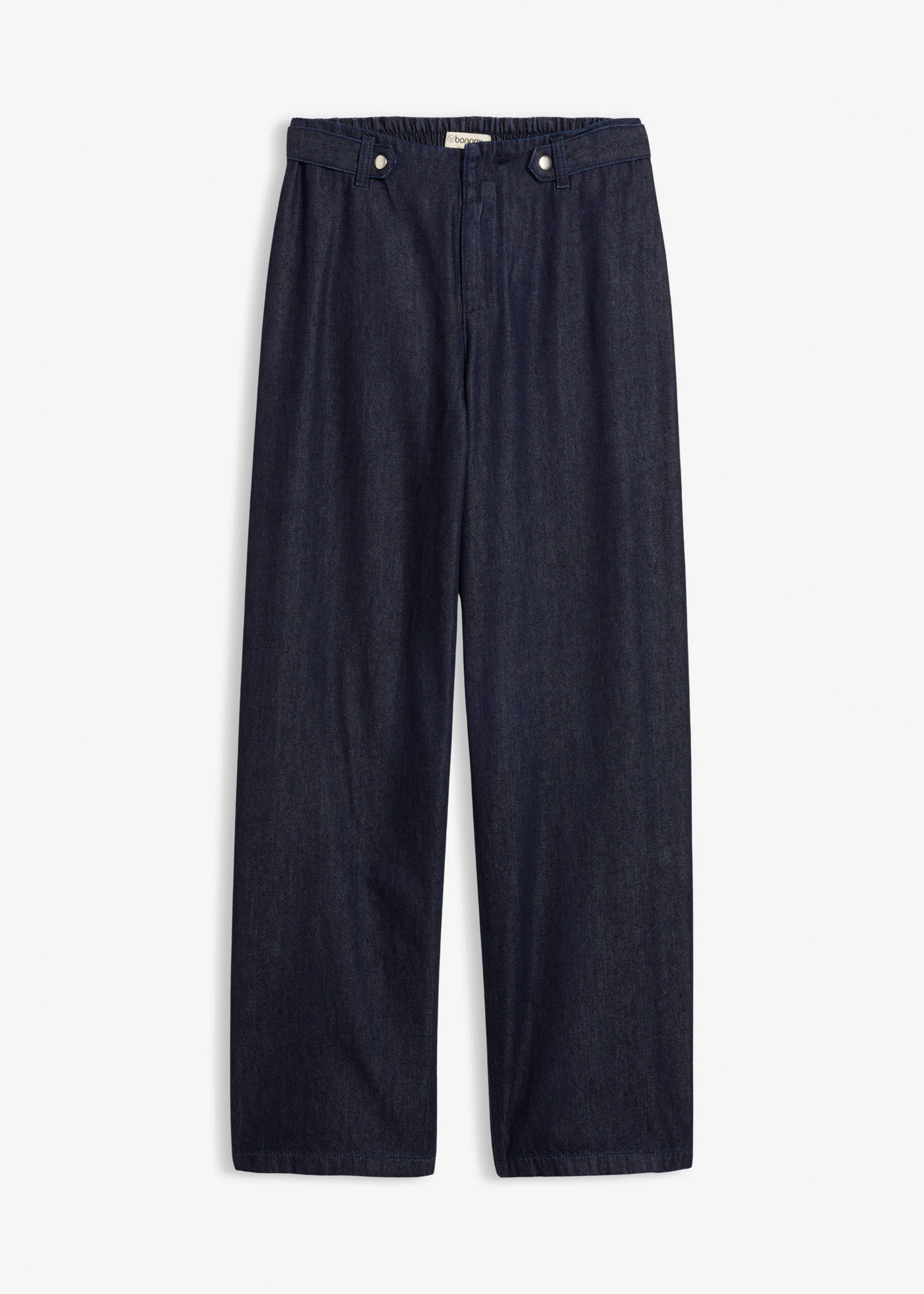 Džínsy straight, Loose, High Waist • tmavomodrá denim • obchod bonprix