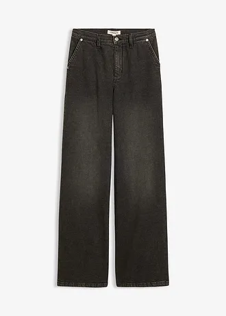 Džíny Loose Straight, High Waist