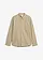 Košeľa s dlhým rukávom z čistej bio bavlny, farba: new khaki