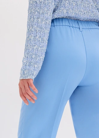 Pantalon de tailleur, jambe évasée • bleu moyen • Boutique bonprix