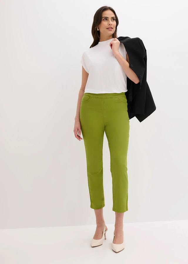 7/8 instapbroek met stretch • mosgroen • product-page.page-title-suffix