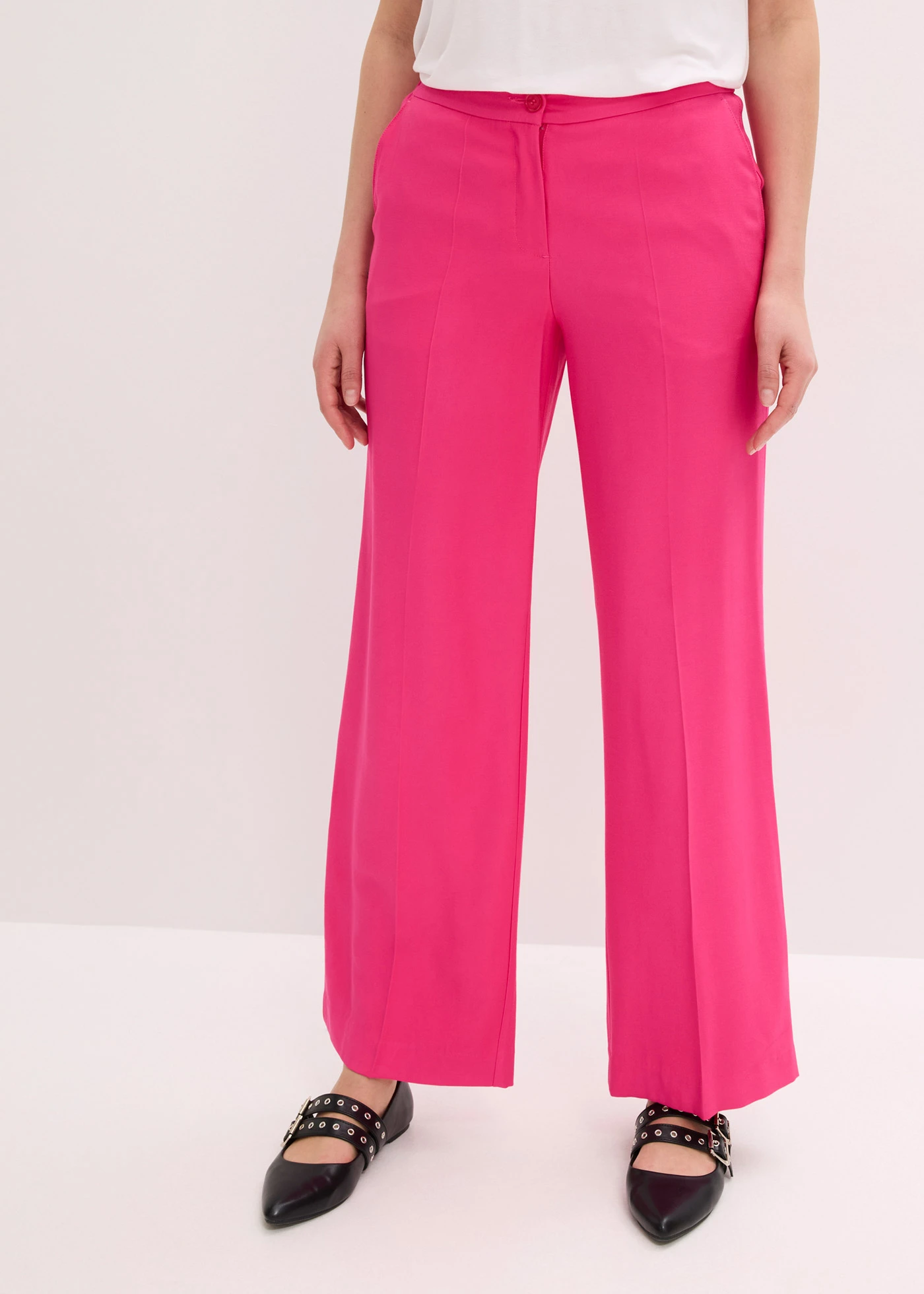 Lichte Marlene Dietrich broek met viscose • pinklady • bonprix online shop