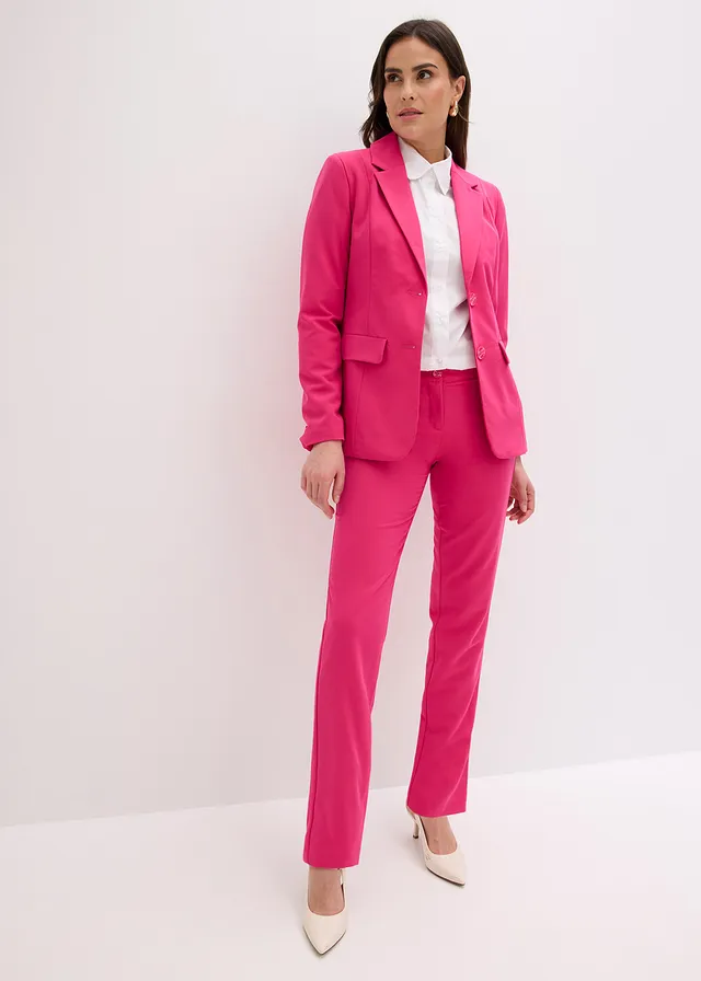 Tailleur pantalon, Couleur: fuchsia