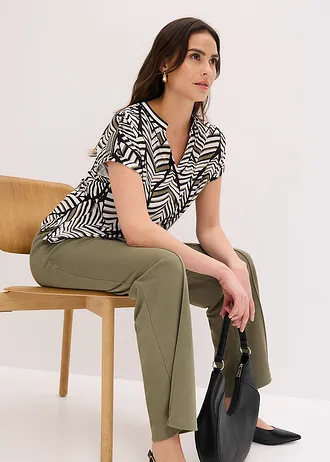 Blouse • zwart-parelwit • bonprix online shop