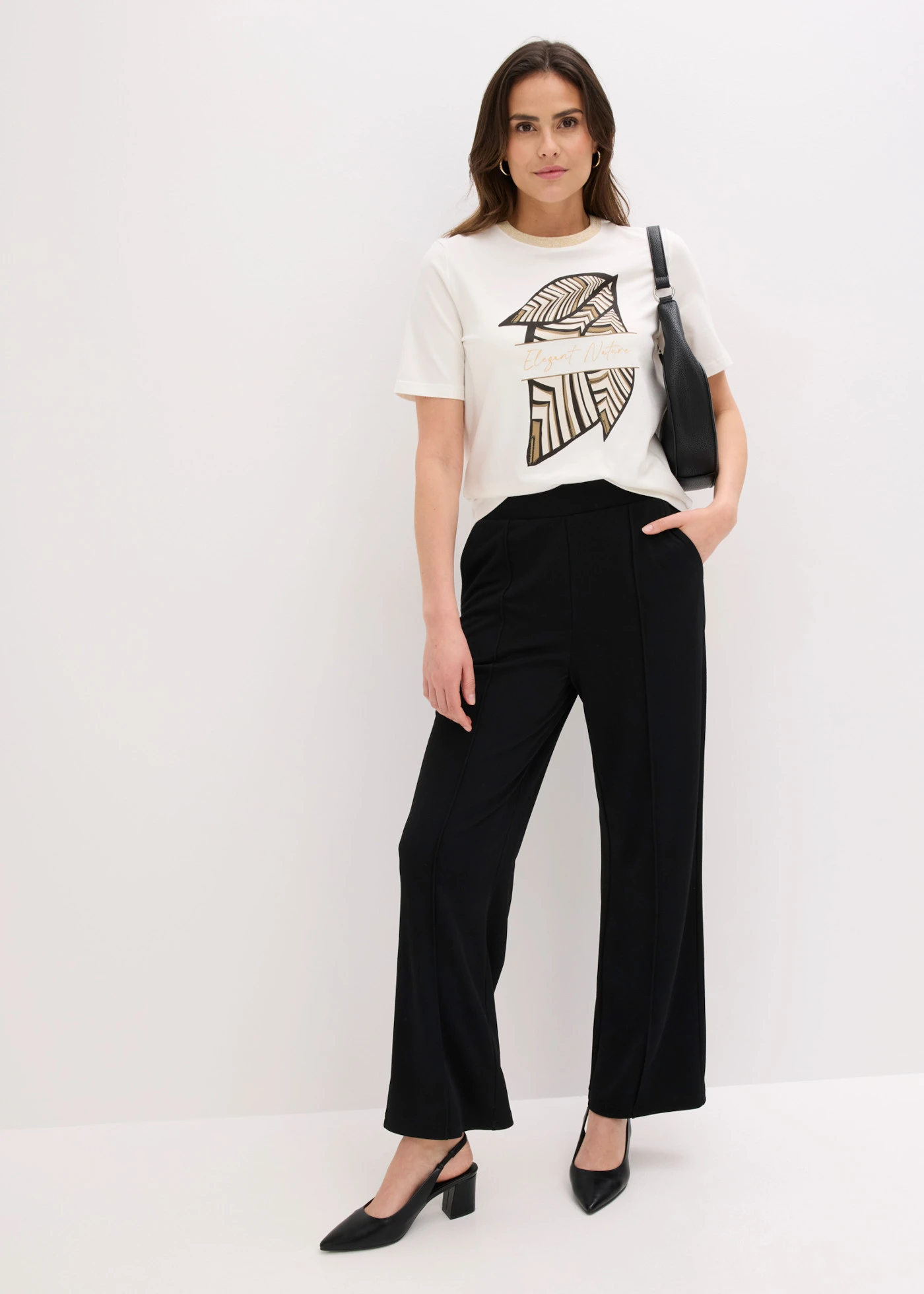 Bluză din bumbac organic • ecru • magazin bonprix