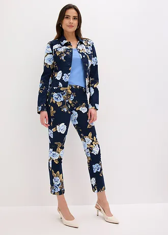 Shirt met kant • middenblauw • bonprix online shop