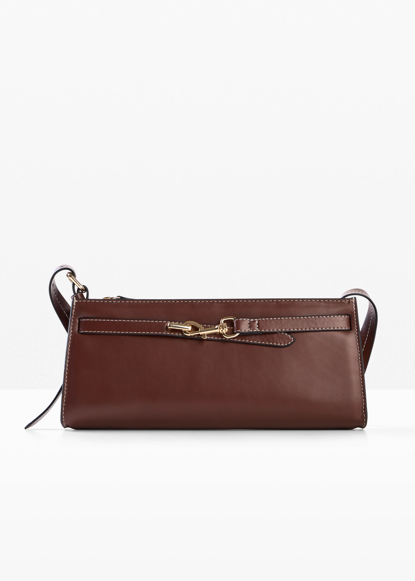 Kabelka Crossbody s detailom spony • kapučínová • obchod bonprix
