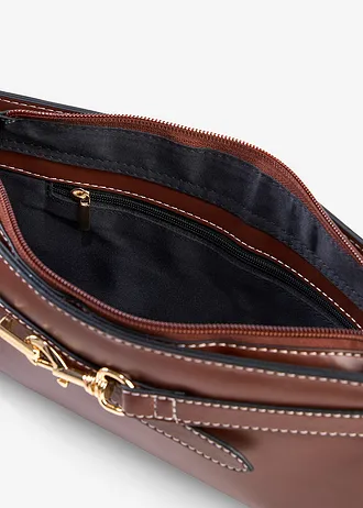 Sac à bandoulière avec mousqueton • cappuccino • Boutique bonprix