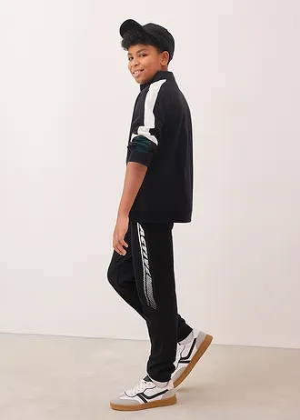 Casual sweatvest van puur biologisch katoen • zwart • bonprix online shop