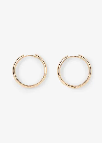 Cercei creolen, culoare: auriu