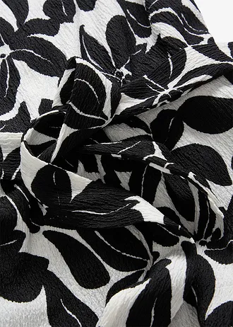 Combinaison en jersey • crème-noir floral • Boutique bonprix