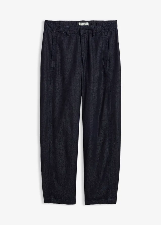 Blugi barrel, Mid Waist