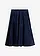 Leren rok, Kleur: donkerblauw