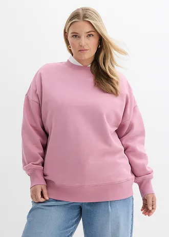 Oversized sweater, Kleur: mauve