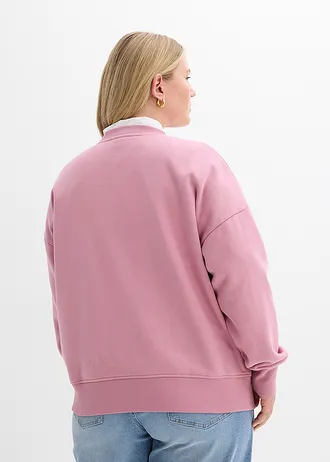 Oversized sweater, Kleur: mauve