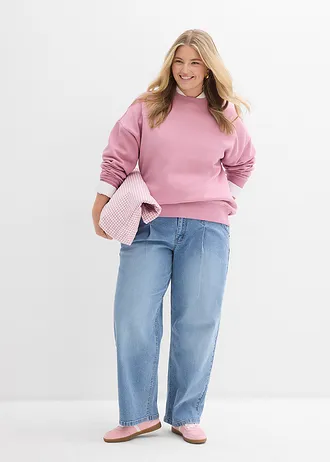Oversized sweater, Kleur: mauve