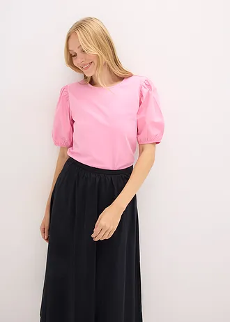 Shirt met ballonmouwen • roze • bonprix online shop