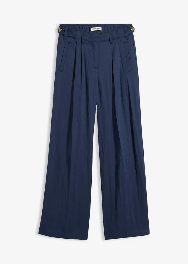 Pantaloni din twill, reglabili în talie