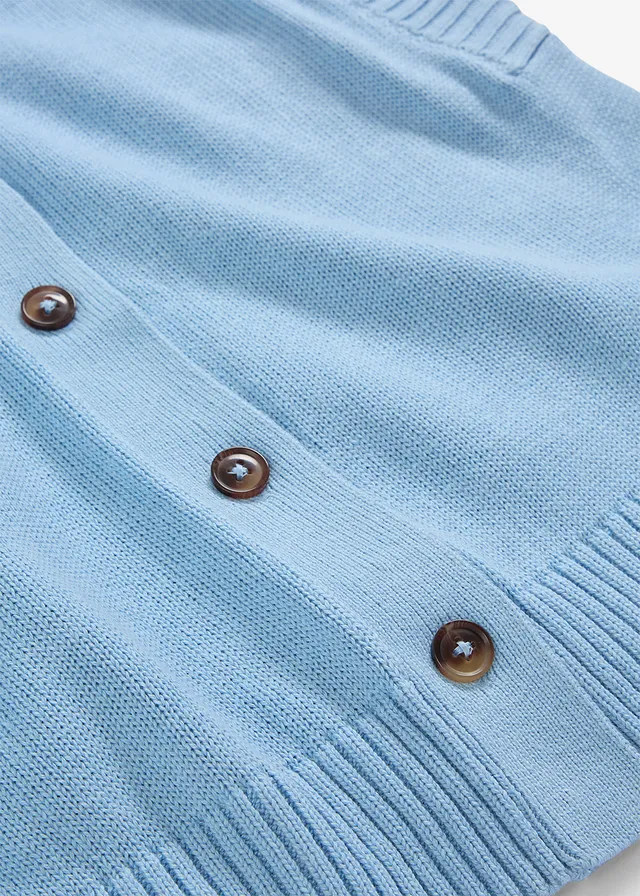Gebreid vest • lichtblauw • product-page.page-title-suffix
