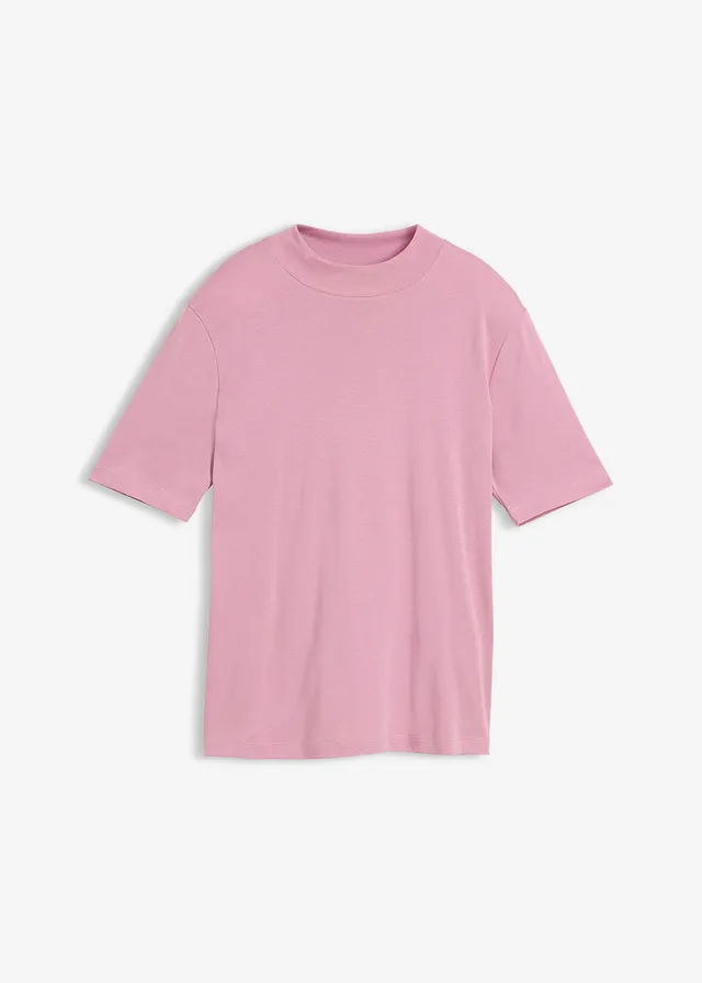 T-shirt côtelé 100% coton