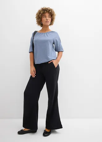 T-shirt 100% coton • bleu fumé • Boutique bonprix