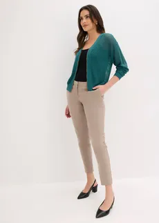 Kardigan • zielony pieprz metaliczny • sklep bonprix