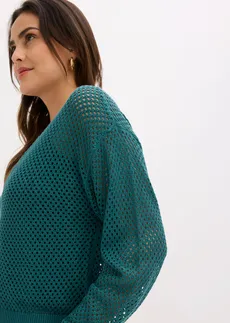 Kötött kardigán • borszöld • bonprix áruház